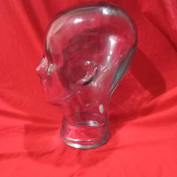 Vidrios San Miguel 11.5" Recycled Glass Life Size Bust Head - Picture 2 of 4